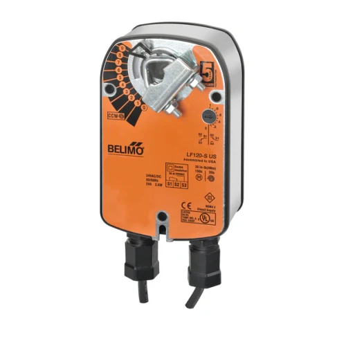 Belimo LF120-S Damper Actuator 120V 35 in-lb