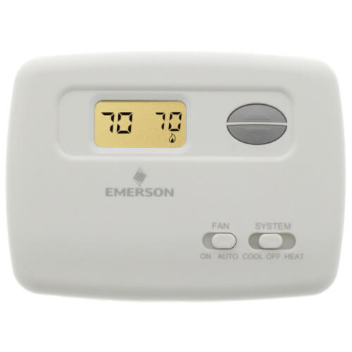 White Rodgers 1F78-144 Non-Programmable Digital Thermostat 24V