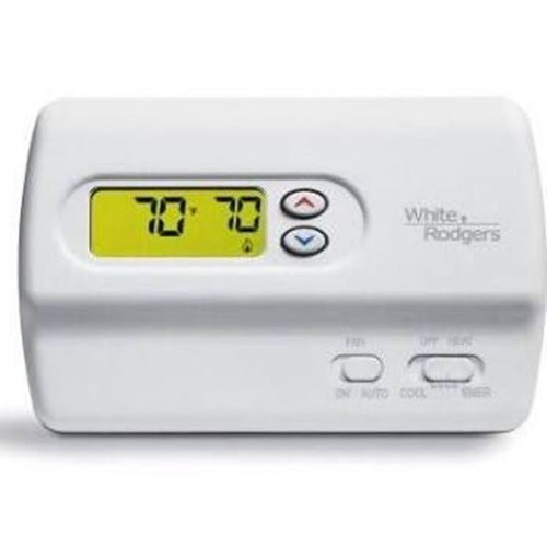 White Rodgers 1F89-211 Digital Thermostat 2H/1C Heat Pump