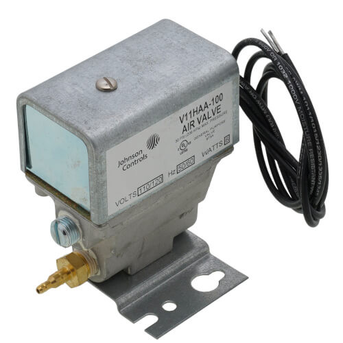 Johnson Controls V11HAA-100 3-Way Solenoid Air Valve 120V