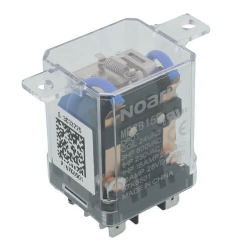 Lennox 67K65 24V DPDT Fan Relay
