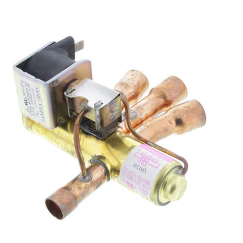 Carrier EF17BZ113 4-Way Reversing Valve 24V 1/2"x5/8