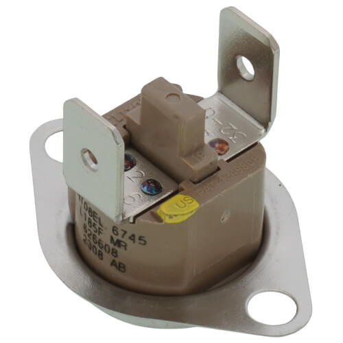 Nordyne 626608R Manual Reset Rollout Switch 185°F SPST