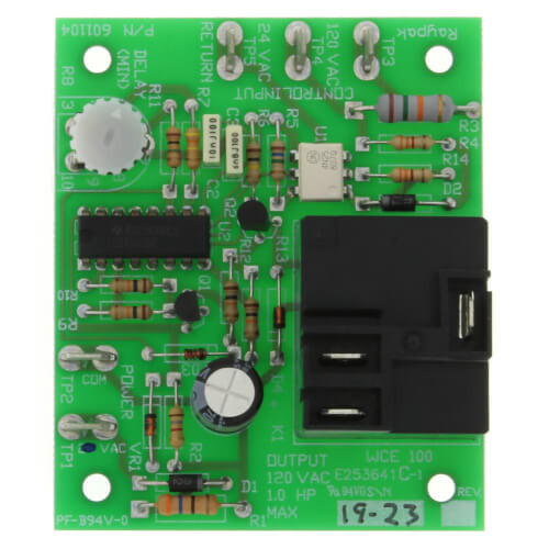 Raypak 004675F Economaster Control Board 120/240V