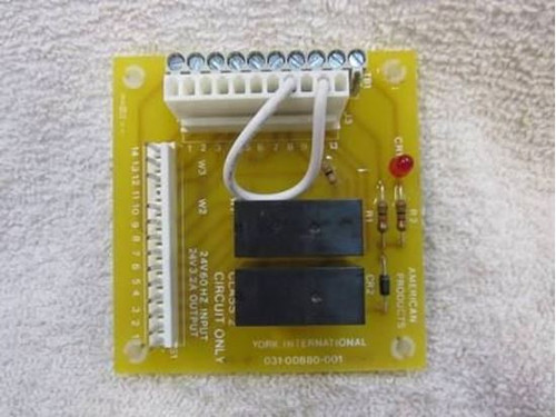 York S1-031-00880-001 Electric Circuit Control Board