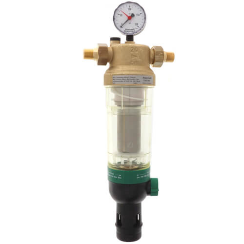 Resideo F76S1007 1/2" Water Filter 100 Micron Brass