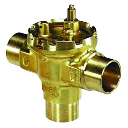 Resideo VU54N1007 3-Way Fan Coil Valve 1/2" NPT 4.0 Cv
