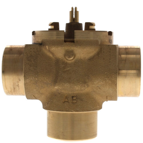 Resideo VU54S2024 3-Way Fan Coil Valve 1" Sweat 7 Cv