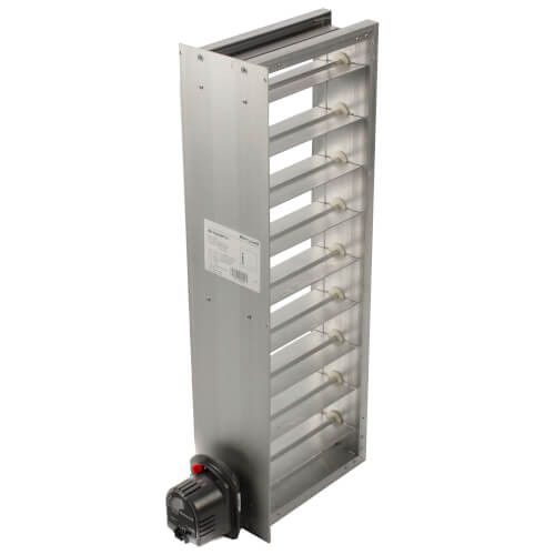 Resideo ZD10X28TZ 24V Rectangular Zone Damper 10x28"