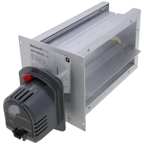 Resideo ZD10X6TZ 24V Rectangular Damper 10x6 Inch