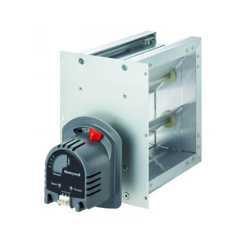 Resideo ZD14X28TZ 24V Automatic Rectangular Damper 14x28"