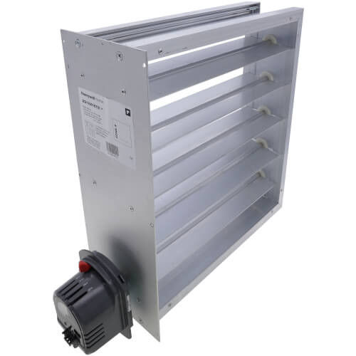 Resideo ZD16X16TZ 16x16 Rectangular Damper 24V