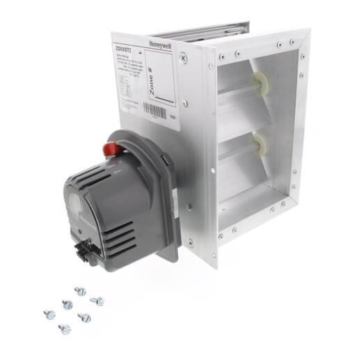 Resideo ZD6X8TZ 6x8 Rectangular Zone Damper 24V
