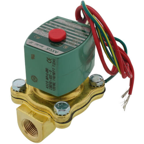 ASCO 8210G001 2-Way Solenoid Valve 3/8" NPT 120/60VAC