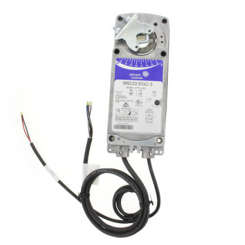 Johnson Controls M9220-BGC-3 24V Damper Actuator Spring Return