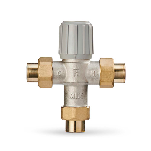 Resideo AM100-US-1LF 1/2" Union Sweat Mixing Valve