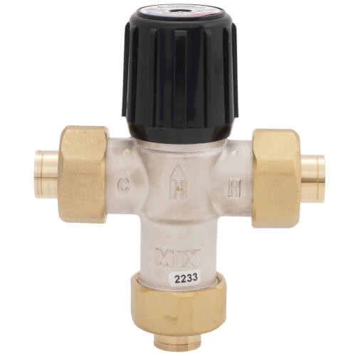 Resideo AM100C1070-US-1LF 1/2" Union Sweat Mixing Valve 70-120°F