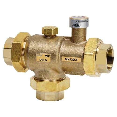 Resideo MX127LF 1" NPT Thermostatic Mixing Valve Lead Free