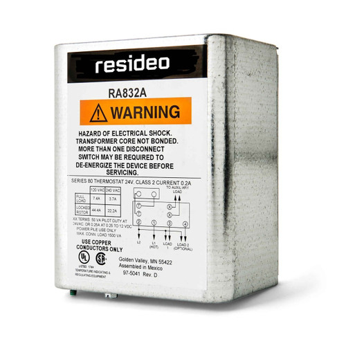 Resideo RA832A1066 Switching Relay 120V DPST