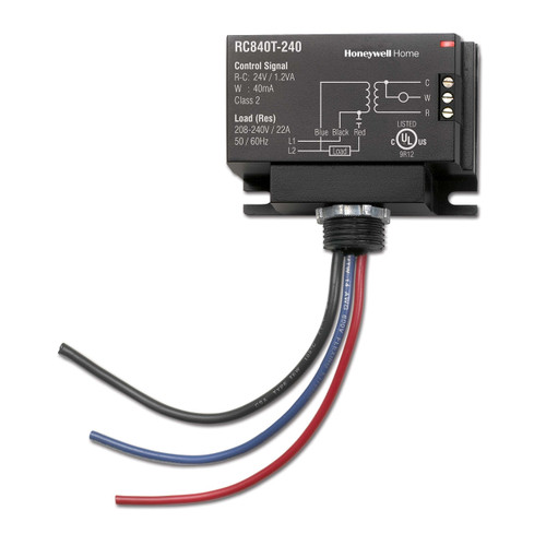 Resideo RC840T-240 Electromechanical Heating Relay 24V 208/240V