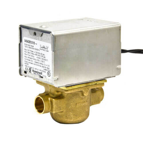 Resideo V8043A1037 Zone Valve 1" Sweat 24V NC
