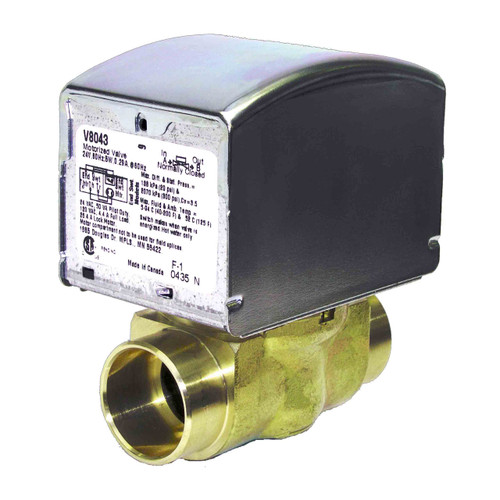 Resideo V8043E5020 Zone Valve 1" Sweat 24V