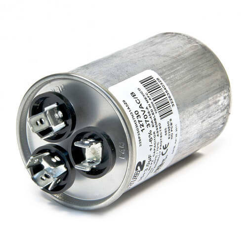 Rheem-Ruud 43-25133-34 Dual Run Capacitor 80/10 MFD 370V