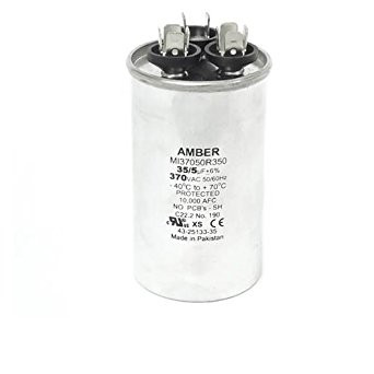 Rheem-Ruud 43-25133-35 Dual Run Capacitor 35/5 MFD 370V