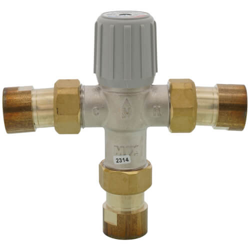 Resideo AM101-UT-1LF 3/4" Thermostatic Mixing Valve 70-145°F