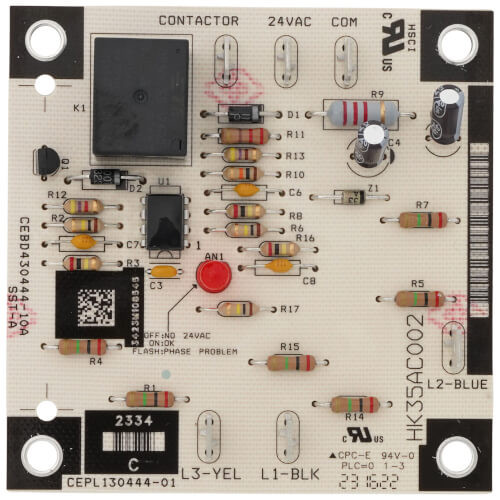 Carrier HK35AC002 Relay-Phase Monitor Board