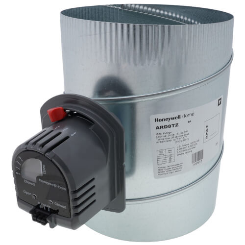 Resideo ARD8TZ 8" Automatic Round Damper 24V