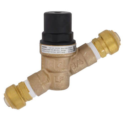 Resideo DS05-101-SB-LF 3/4" Push Connect Pressure Regulating Valve