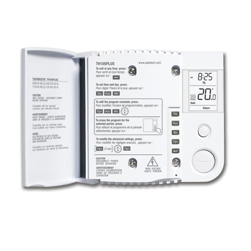 Resideo TH105PLUS 120/240V Programmable Line Voltage Thermostat