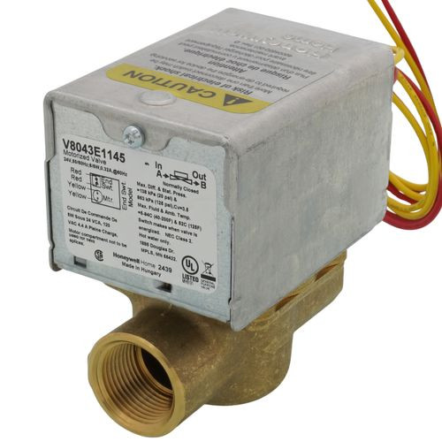 Resideo V8043E1145 Zone Valve 24V 3/4" NPT 3.5 Cv