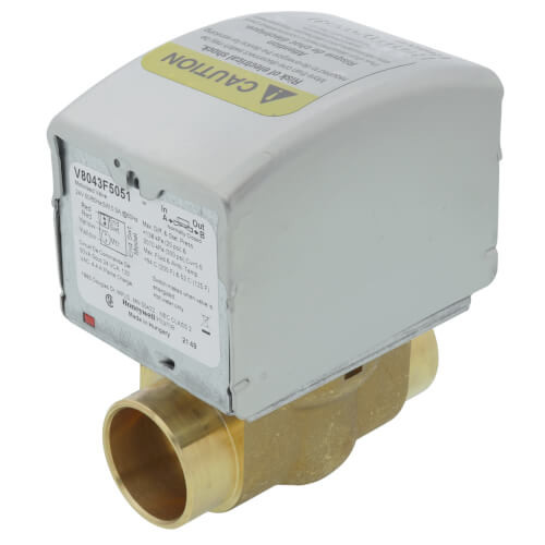 Resideo V8043F5051 Zone Valve 24V 1" Sweat