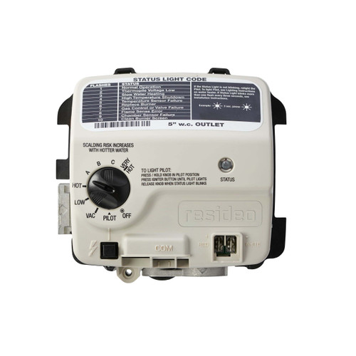 Resideo WT8840B1500 Water Heater Gas Valve Standing Pilot 55-155°F