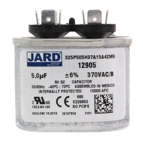 York S1-02420043700 Capacitor 5 MFD 370V