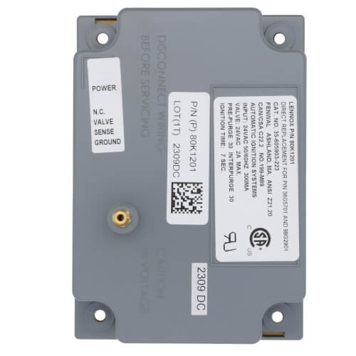 Lennox 80K12 Ignition Control Module 24VAC