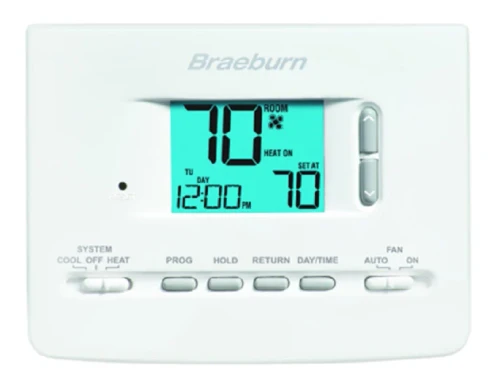 Braeburn Systems 2020NC Builder Thermostat 1H/1C Programmable