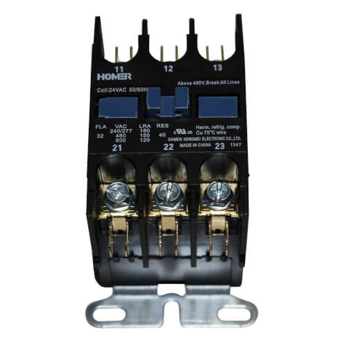 Carrier HN53CC024 3-Pole Contactor 24V 30A