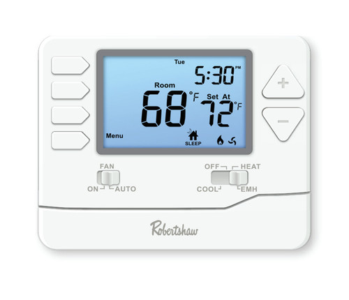 Robertshaw RS9210 Digital Thermostat 24V Multi-Stage