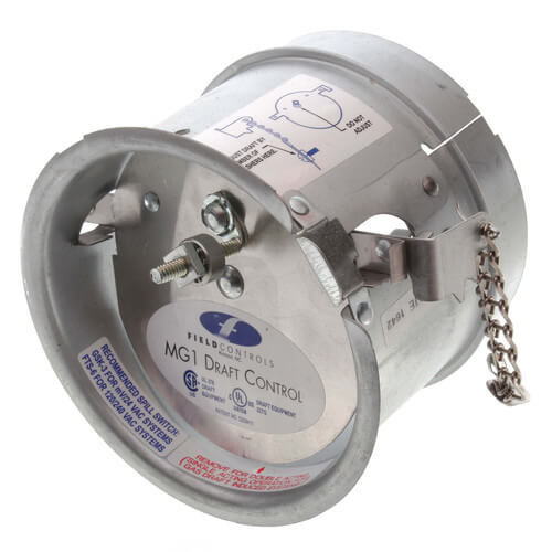 Field Controls 4MG1 Draft Regulator 4" Double Acting