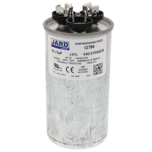 Lennox 89M77 Dual Run Capacitor 40+5 MFD 440V