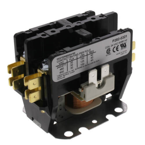Carrier P282-0321 Contactor 2-Pole 30A 24V