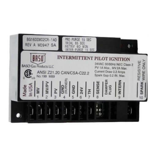 BASO Gas Products C661PGA-1C Intermittent Pilot Ignition Control