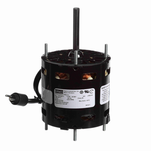 Fasco D1154 Motor 1/20 HP 230V 1550 RPM