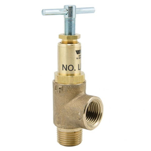 Watts LF5300A 1/2" Bypass Relief Valve 0-250 PSI