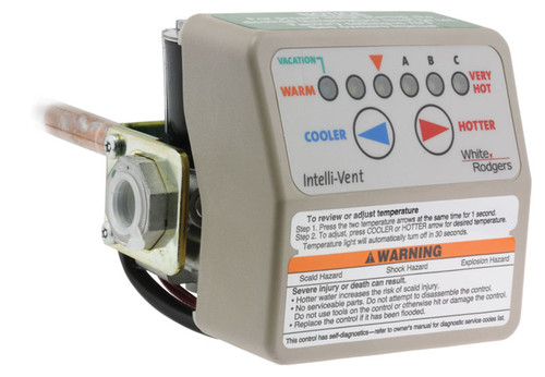 Rheem-Ruud SP13846A 120V LP Gas Control Valve 1/2" 10"WC