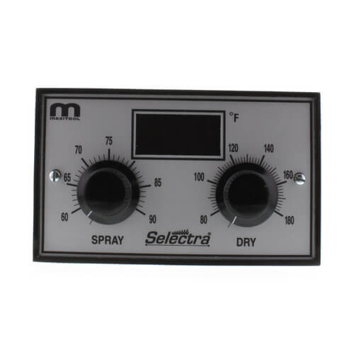 Maxitrol TD294E-609-0818 Remote Dual Temp Selector 60-90/80-180°F