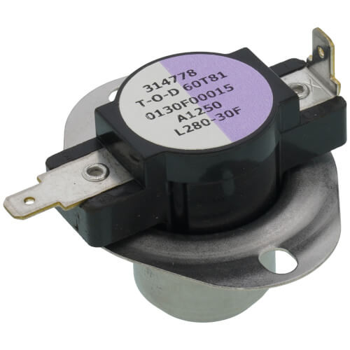 Amana-Goodman 0130F00015 Primary Limit Switch 280°F